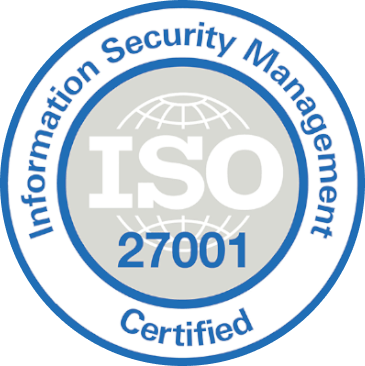 ISO 27001 Certified