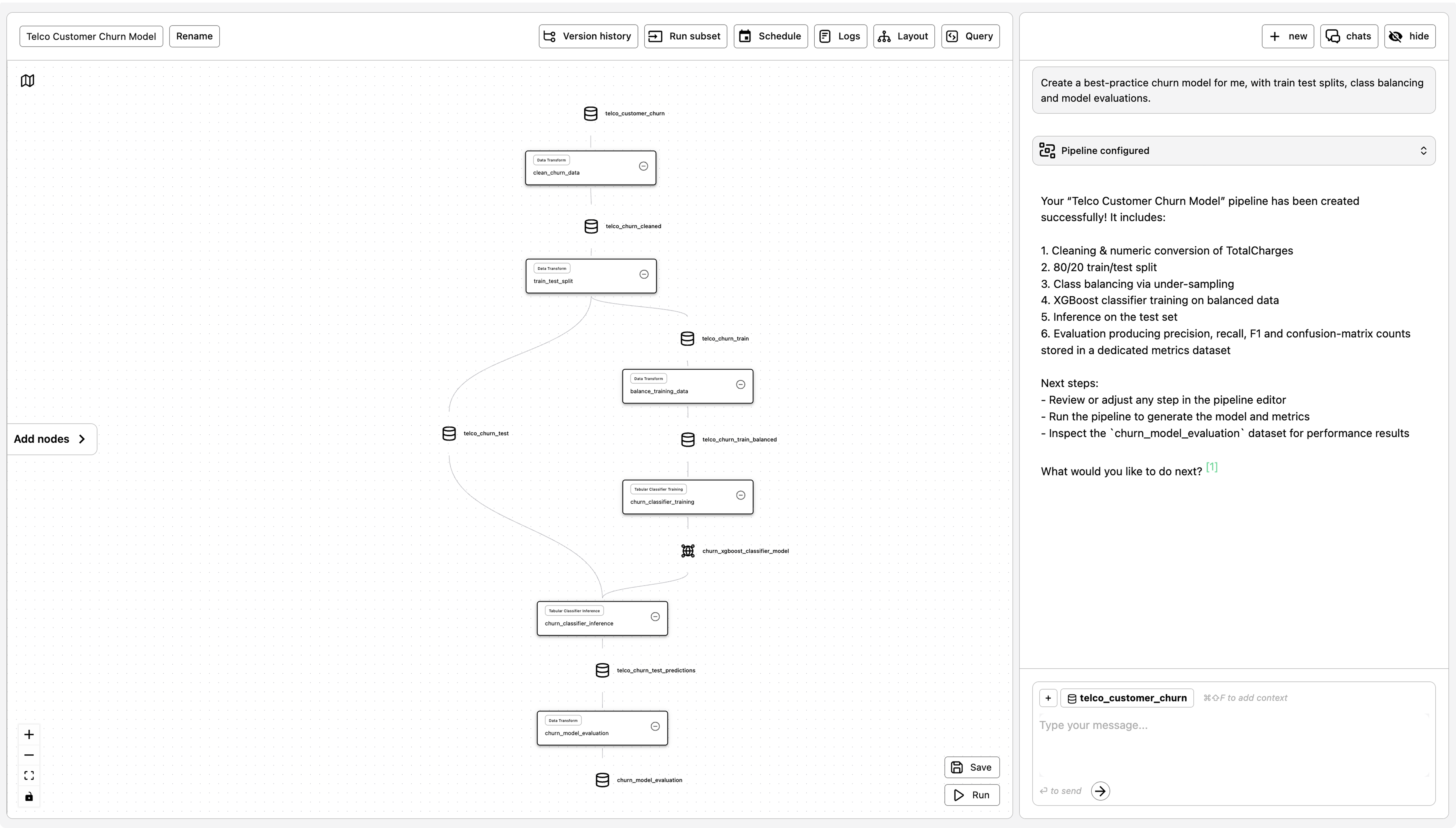 Analytics infrastructure overview